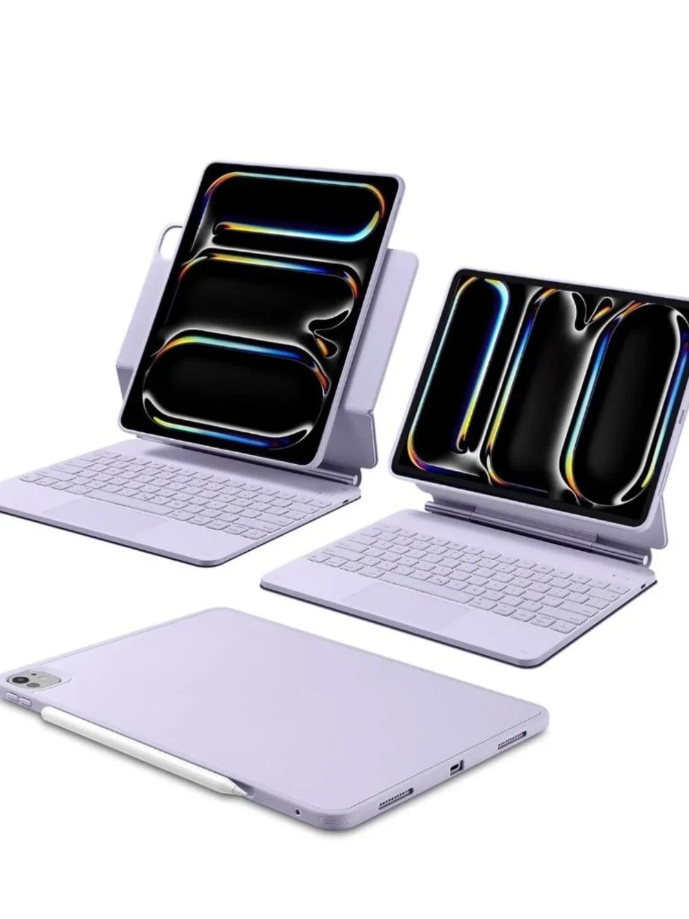[Upgraded] ESR iPad Pro 13 Inch Case with Keyboard (M5/M4, 2025/2024), iPad Pro